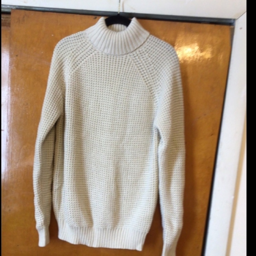 TOPMAN KNITTED TURTLE NECK SWEATER SZ S NWT